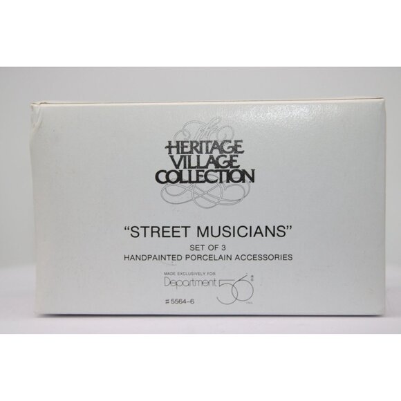 Dept 56 Christmas in the City - Street Musicians - Picture 5 of 6